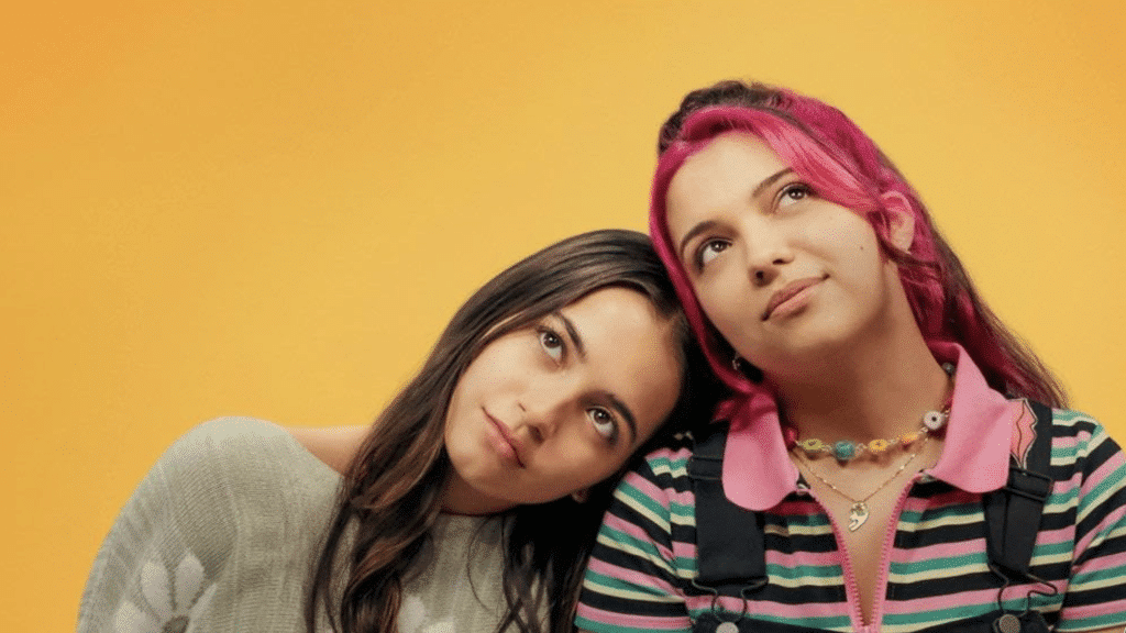 Promotional image of Aza and Daisy from Turtles All The Way Down.
